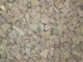 Литой шлаковый щебень