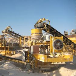 Производство щебня. Дробление