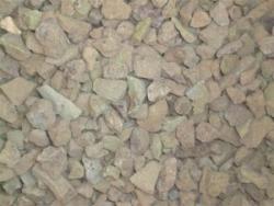 Литой шлаковый щебень